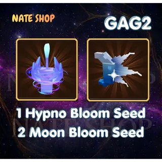 HYPNO BLOOM SEED + MOON BLOOM SEED