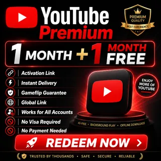 YouTube Premium Subscription 1 Month (Global)