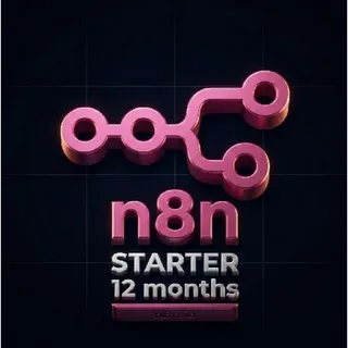 N8N STARTER 12 Month Activation Redeem Code ( GLOBAL )