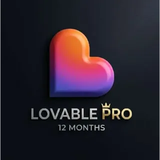 Lovable Pro 12 Month Activation Redeem Code ( GLOBAL )