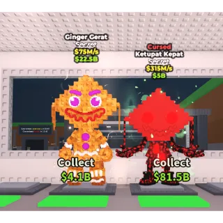 ginger gerat + ketupat cursed 