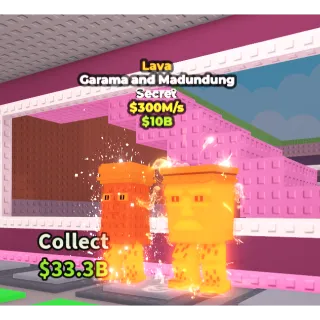 garama and mdungdung lava 300m/s