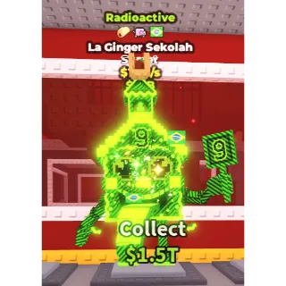 la ginger sekolah radioactive 1.5B/S