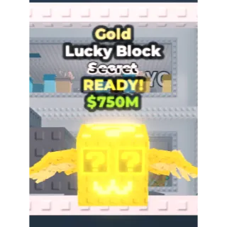 secret lucky block gold 