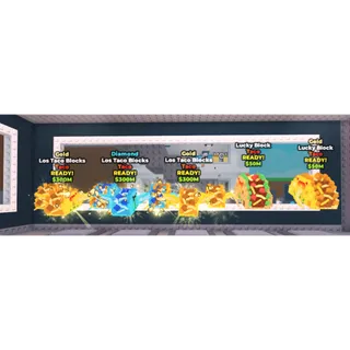 5 random lucky block 