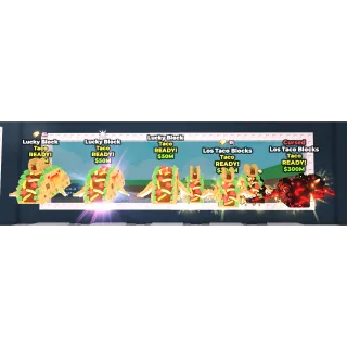 5 random lucky block 