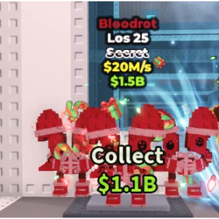 los 25 bloodrot 20m/s