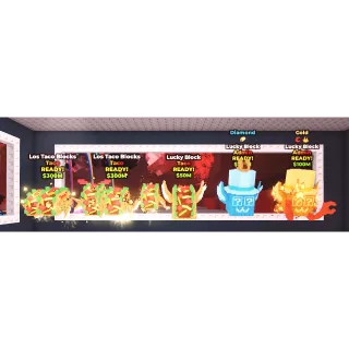 5 random lucky block  