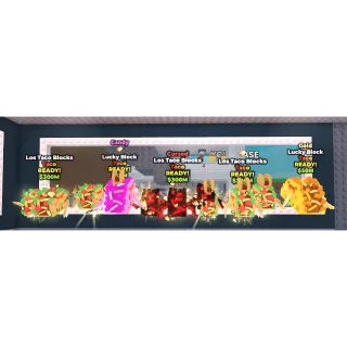 5 random lucky block  