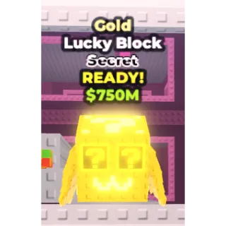secret lucky block gold 