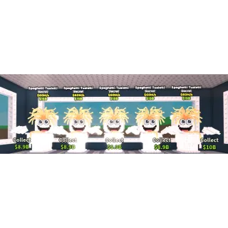 bundle 5 spaghetti tualetti 