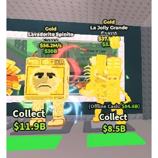 🔥【BUNDLE】🏅 Gold La Jolly Grande 37.5M/s ➕ 🪧 Gold Lavadorito Spinito 56.2M/S ✅Instant delivery