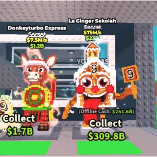 🔥【BUNDLE】🐐🌲 Donkeyturbo Express 7.5M/S ➕👾🏅 La Ginger Sekolah 75M/S ✅ instant delivery