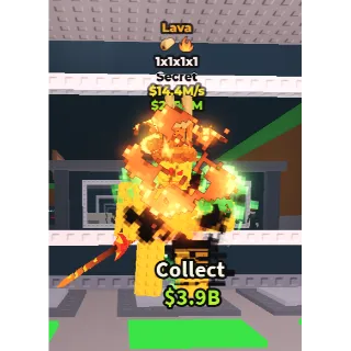 ✅ instant delivery 🥇💛 LaVa 1x1x1x1 $14.4M/S 🌮🔥 2 Buffs ✮Super Rare Mutation ( Lava )