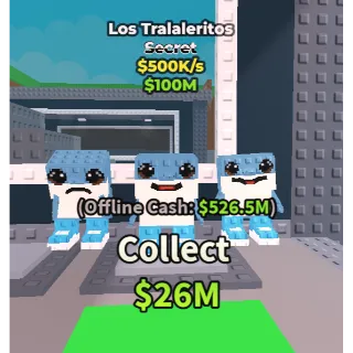 ✅ instant delivery 🩵 Los Tralaleritos $500K/S