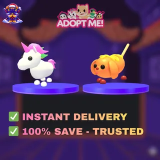 🔥【BUNDLE】🌭 Corn Doggo ➕ 🦄 Unicorn ✅Instant delivery