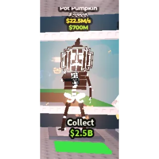 ✅ instant delivery ☯️🎃 Yin Yang Pot Pumpkin 22.5M/S