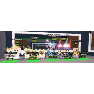 🔥【BUNDLES】🍝 Los Spaghettis ➕🦮 Los Puggies ➕🍭 Pirulitoita Bicicleteira ➕🚔 Noo La Polizia + 🕷️ Clickrino Crabo