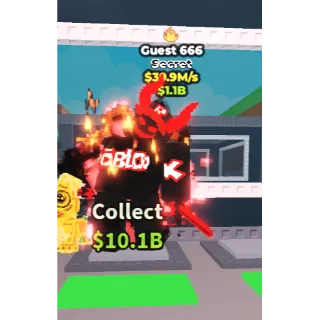 ✅ Instant Delivery 👹🩸 Guest 666   40M/S 🔥1 Mutations : Fire