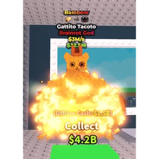 ✅ instant delivery 🔥 Rainbow Gattito Tacoto $3M/S