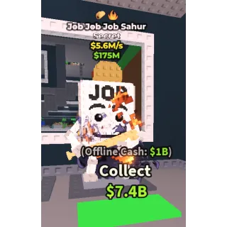 ✅ instant delivery ⭐ Job Job Job Sahur $5.6M/S 🔥🌮 2 Mutations