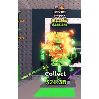 ✅ instant delivery 🔥 1x1x1x1   12.2M/S  🔥😻 2 Mutations : Fire and Cat