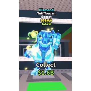 ✅ instant delivery 💎🧙‍♂️  Diamond Tuff Toucan 39M/S