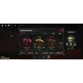 ✅ Instant Delivery 🦹‍♀️ Demon Race 🔥 Lvl 142 💰 $1.09m Coins ⚔️ Demonic + Arcane + Magma Pickaxe 👿【THE FORGE】