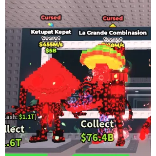 👹【Cursed BUNDLE】: Ketupat Kepat 455M/S ➕  La Grande Combinasion 170M/S ✅ instant delivery