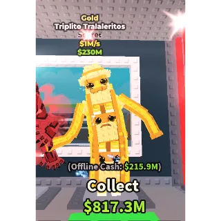 ✅Instant delivery 🏅 Gold Triplito Tralaleritos 1M/S