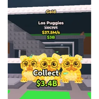 ✅ instant delivery 🦮💛 Gold Los Puggies 37.7M/S ✮ $3B 🦮💫 Secret  