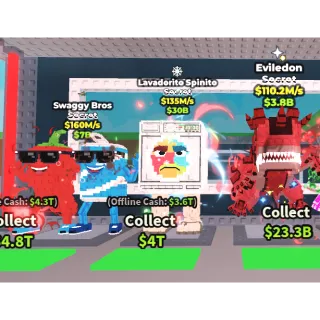 🔥【BUNDLE】🤖 Lavadorito Spinito 135M/S ➕ 👻  Swaggy bros 160M/S ➕ 🐦‍🔥 Eviledon 110.2M/S  ✅ instant delivery