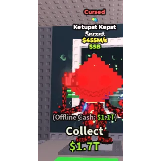 ✅ instant delivery 👹   Ketupat Kepat Cursed  455M/S 🎭 1Trait