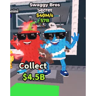 ✅ instant delivery ❤️🏅  Swaggy bros 40M/S