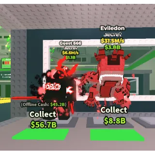 🔥【BUNDLE】👹🩸 Guest 666 6.6M/S ➕ 🐦‍🔥 Eviledon 31.5M/S ✅Instant delivery