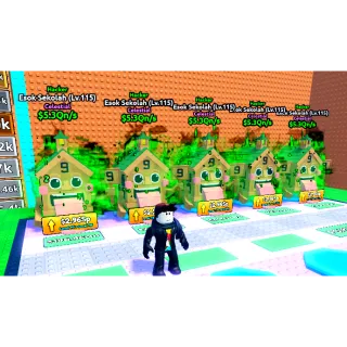 x5 🏅💚 Hacker Esok Sekolah 5.3Qn/s lvl 115 ✅ instant delivery