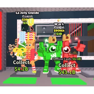 🔥【BUNDLE】🎀 La Jolly Grande 30M/s ➕ 🛡️ W or L 90M/S 🌮 Taco Mutation ✅ instant delivery