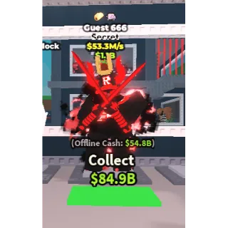 ✅ Instant Delivery 👹🩸 Guest 666   53.3M/S 🔥🌮 2 Mutations : Taco and Fire 