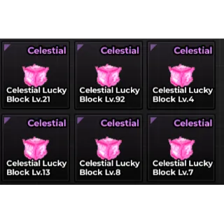 ✅ instant delivery 🩷 X10 Celestial Lucky Block 
