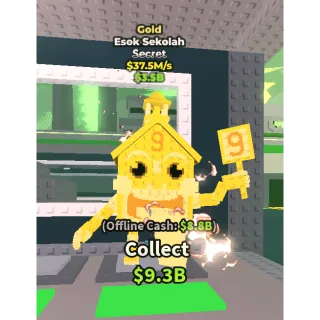 ✅ instant delivery 🎗️🏠 Gold Esok Sekolah $37.5M/S