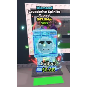 ✅ instant delivery 💎 Diamond Lavadorito Spinito 67.5M/s