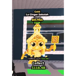 ✅ instant Delivery 🏅🎅 Gold La Ginger Sekolah 93.7M/S