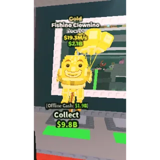 ✅ Instant Delivery 🎗️ Gold Fishino Clownino 19.3M/S