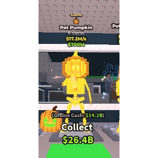 ✅ instant delivery 🪙🎃 Gold Pot Pumpkin $17.2M/S