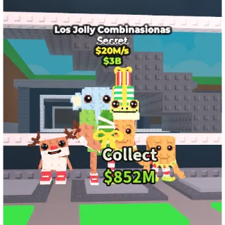 ✅ instant delivery 🎅🏻❄️ Los Jolly Combinasionas 20M/S