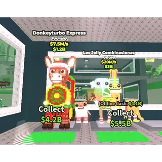 🔥【BUNDLE】: 🩵 Donkeyturbo Express 7.5M/S ➕ 🎅🏻 Los Jolly Combinasionas 20M/S ✅ instant delivery