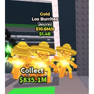 ✅ instant delivery 🏍️🎗️ Gold Los Burritos 10.6M/S