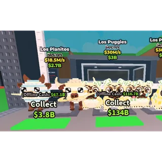 🔥【BUNDLES】✮ 2 Items :   👾 Los Planitos $18.5M/S➕🦮 Los Puggies $30M/S ✅ instant delivery