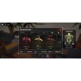 🔥 Lvl 95 ⚔️ Arcane + Magma +  Demonic Pickaxe 💰 285k Coins  💜【THE FORGE】