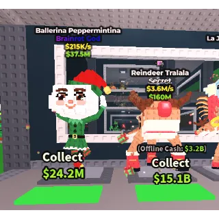 🔥【 BUNDLES 】: 🔥 Reindeer Tralala 3.6M/S + 🧚‍♀️🎿 Ballerina Peppermintina $215K/S ✅ instant delivery